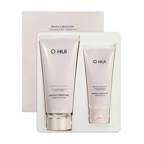 Sữa Rửa Mặt Ohui Miracle Moisture Cleansing Foam - Sạch Sâu, Dưỡng Ẩm, Cho Da Sáng Mịn - Dành Cho Tất Cả Các Loại Da