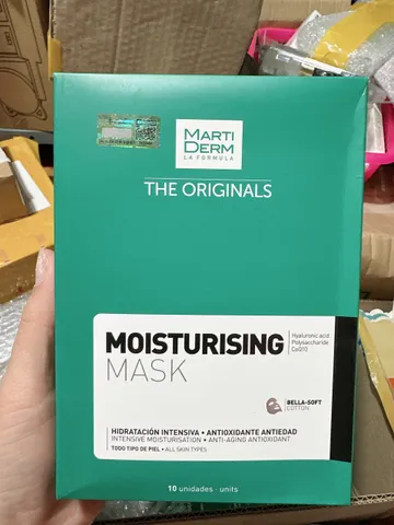 Mặt Nạ Dưỡng Ẩm MartiDerm The Originals 10 Miếng - Chứa Hyaluronic Acid & Coenzyme Q10 - Dành Cho Da Khô, Chống Lão Hóa