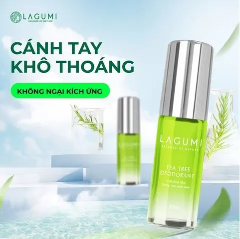 Lăn Khử Mùi Cho Bà Bầu Lagumi 24H - An Toàn, Khô Thoáng, Không Nhờn Dính - 30ml Sản Phẩm Dành Cho Mẹ Bầu, Thư Giãn Mùa Hè