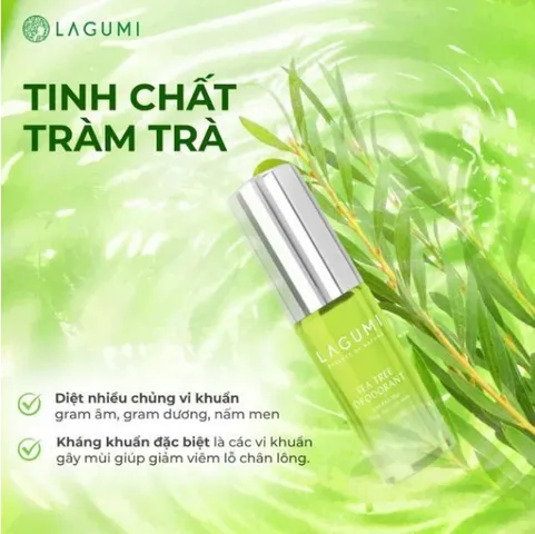Lăn Khử Mùi Cho Bà Bầu Lagumi 24H - An Toàn, Khô Thoáng, Không Nhờn Dính - 30ml Sản Phẩm Dành Cho Mẹ Bầu, Thư Giãn Mùa Hè