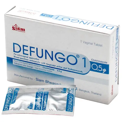 Combo 2 Viên Đặt Phụ Khoa Defungo Thái Lan - Giải Pháp An Toàn Cho Vùng Kín, Kháng Khuẩn, Cân Bằng pH, Giảm Đau Ngứa