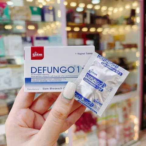 Combo 2 Viên Đặt Phụ Khoa Defungo Thái Lan - Giải Pháp An Toàn Cho Vùng Kín, Kháng Khuẩn, Cân Bằng pH, Giảm Đau Ngứa