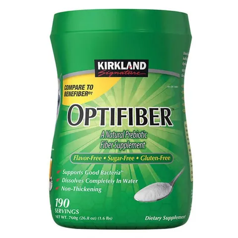 Bột Hòa Tan Bổ Sung Chất Xơ Kirkland Signature Optifiber 760gr - 190 Khẩu Phần Hỗ Trợ Tiêu Hóa Khỏe Mạnh