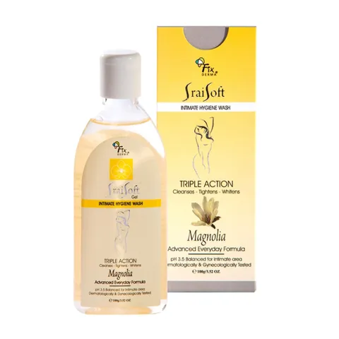 Gel Vệ Sinh Phụ Nữ Hương Hoa Mộc Lan Fixderma Srai Soft Gel 100G - Làm Sạch, Khử Mùi, Tăng Cường Độ Ẩm Tự Nhiên