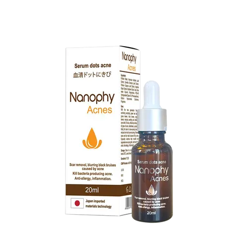 Serum Giảm Mụn Acnes NANOPHY 20ml - Ngừa Sẹo, Mờ Thâm, Giảm Sưng Đặc Trị Mụn Trứng Cá và Mụn Đầu Đen - Đến Từ Nhật Bản
