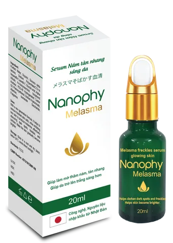 Serum Nám Tàn Nhang Lovita Nanophy Melasma - Làm Sáng Da, Giảm Vết Thâm Nám, Đồi Mồi, Chăm Sóc Da Sáng Mịn Nhật Bản 20ml