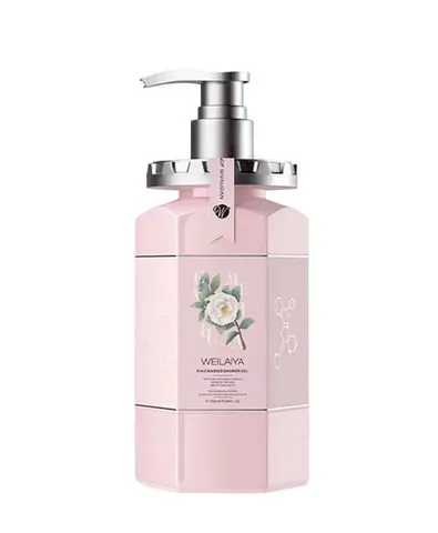 Sữa Tắm Dưỡng Trắng Da Hương Hoa Trà Weilaiya 450ml - Công Thức Giúp Da Sáng Mịn, Cấp Ẩm và Ngăn Ngừa Mụn