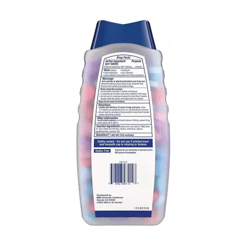 Viên Nhai Hỗ Trợ Dạ Dày TUMS Extra Strength 265 Viên - Giảm Đau Ợ Chua, Bổ Sung Canxi, Hương Vị Trái Cây Ngon Miệng