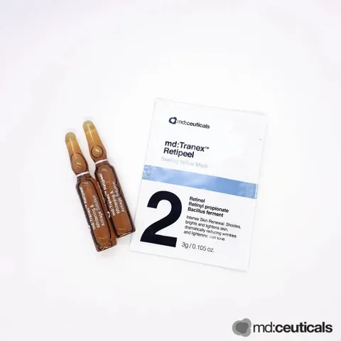 Thay Da Sinh Học Md:ceuticals Md Tranex Retipeel - Serum Và Mặt Nạ Trẻ Hóa Da, Giảm Nám, Lão Hóa Da Hiệu Quả