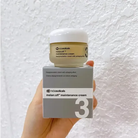 Kem trị nám MD:Ceuticals Melan:Off (30g) - Cải thiện đốm sắc tố và bảo vệ da chống tia UV, dưỡng da sáng mịn tự nhiên