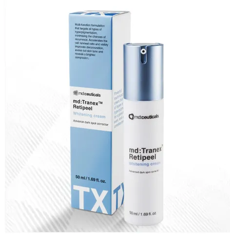 Kem Dưỡng Trắng Mờ Nám Sạm Md:Tranex™ Retipeel Whitening Cream - Đánh Bay Nám, Làm Sáng Da, Giữ Da Mịn Màng, 50ml