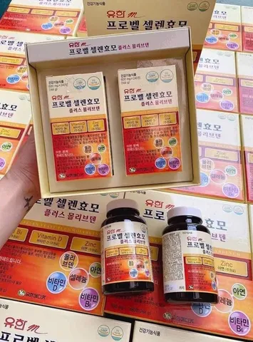 Viên Uống Tăng Cân Probell Selen Yeast Hàn Quốc - Vitamin Tổng Hợp 480 Viên Hỗ Trợ Cân Bằng Dinh Dưỡng và Năng Lượng