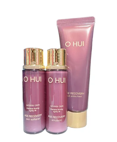 Bộ Kem Chống Nắng Ohui Perfect Sun Black Set - Dưỡng Da, Cải Thiện Nếp Nhăn, Chống Nắng SPF50+ PA+++ Chống Lão Hóa, Sữa Rửa Mặt 45ml