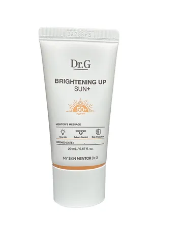 Set Kem Chống Nắng Dưỡng Sáng Da Dr.G Brightening Up Sun+ SPF50+ PA+++ (50ml + 20ml) - Chống UVA, UVB, Bảo vệ Da Tối Ưu