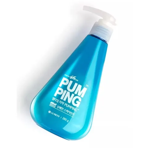 Kem đánh răng Perioe PUMPING Hàn Quốc 285g - Gel thảo mộc tự nhiên, giảm mảng bám, hơi thở thơm mát, bảo vệ nướu khỏe mạnh