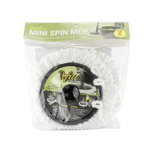 Bộ 2 Bông Lau Thay Thế LocknLock ETM498 Microfiber - Giẻ Lau Nhà Chất Lượng Cao, Tiết Kiệm Chi Phí, Thay Thế Dễ Dàng