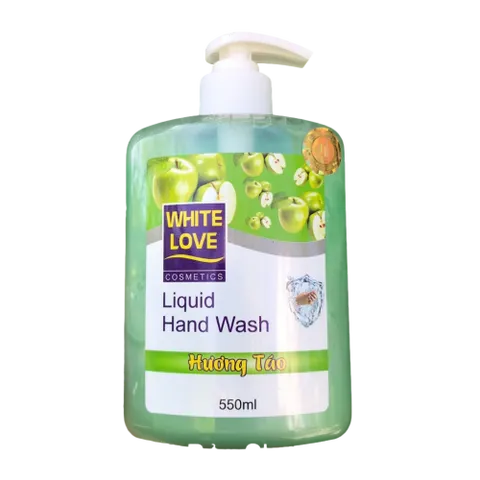 Nước Rửa Tay White Love Hương Dưa Gang 550ml - Giữ Ẩm, Kháng Khuẩn, Dưỡng Da Tay Mềm Mại, Sản Phẩm Việt Nam