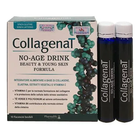 Collagen Plus Pharmalife Dạng Thủy Phân - Nước Uống Chống Lão Hóa Da, Cung Cấp Độ Ẩm, Trẻ Hóa Da (10 Ống x 25ml)