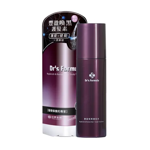 Dầu Xả Dr's Formula Dưỡng Tóc Đen Mượt & Phục Hồi Da Đầu - Giải Pháp Cho Tóc Yếu, Lão Hóa & Dầu Thừa 250ml