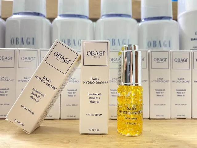 Serum Cấp Nước Obagi Daily Hydro Drops 30ml - Dưỡng ẩm Phục hồi da khô, làm sáng và cải thiện nếp nhăn, chứa Vitamin B3 và chiết xuất tự nhiên