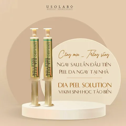 Peel Da Đa Tầng Usolab 4gr - Giải Pháp Tái Tạo Da Hiện Đại, Làm Sáng, Căng Bóng Da Tại Nhà, Chống Lão Hóa