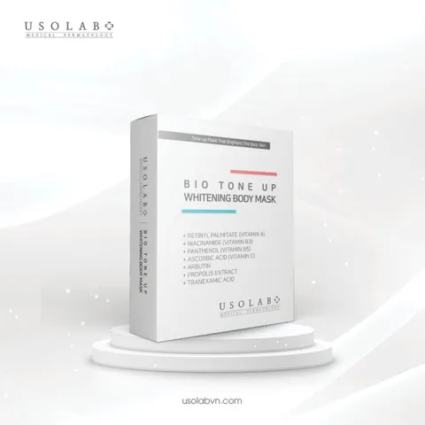 Kem ủ trắng da Usolab Bio Tone Up - Dưỡng trắng da toàn thân, làm sáng và mịn da, chiết xuất tự nhiên, kem dưỡng chất lượng cao