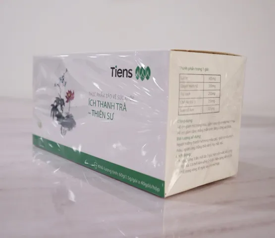 Trà Giảm Mỡ Máu Thiên Sư Tiens - Hỗ Trợ Sức Khỏe, Giảm Căng Thẳng, 60g Với Thành Phần Tự Nhiên
