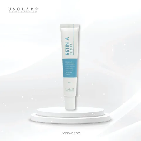 Kem Dưỡng Ẩm Usolab Retinol 2.0 30ml - Trẻ Hóa Da, Căng Bóng, Giảm Mụn, Phục Hồi Da Tổn Thương, Dành Cho Da Nhạy Cảm