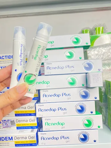 Gel Trị Mụn Acnedap 15g - Hỗ Trợ Giảm Viêm và Làm Sạch Da, Chứa Hoạt Chất Kháng Khuẩn Hiệu Quả