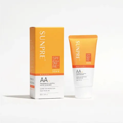 Kem Chống Nắng Mona Frema SUNPRE High Protection SPF 50+ - Gel Dưỡng Da Mặt Trong Suốt, Bảo Vệ UV, 60ml