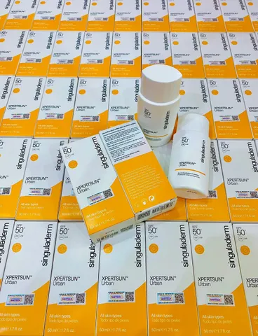 Kem Chống Nắng Singuladerm Xpertsun Urban SPF50 PA+++ - Bảo Vệ Da Mặt, Kháng Nước, Dưỡng Trắng, Độ Bám Lâu, Phù Hợp Với Da Nhạy Cảm