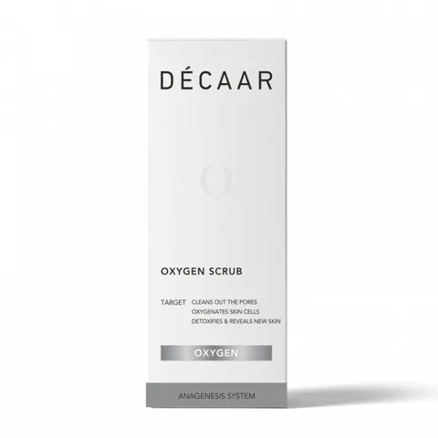 Tẩy Da Chết Dẫn Xuất Oxy Tươi Decaar Oxygen Scrub 50ml - Sạch Lỗ Chân Lông, Làm Sáng Da, Phục Hồi Độ Ẩm, Dành Cho Tất Cả Các Loại Da