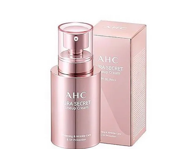 Kem Dưỡng Ẩm AHC Aura Secret Tone Up Cream SPF 30 PA ++ - Kem Trắng Da, Chống Nắng, Cung Cấp Độ Ẩm Cho Da Mịn Màng, Hàn Quốc