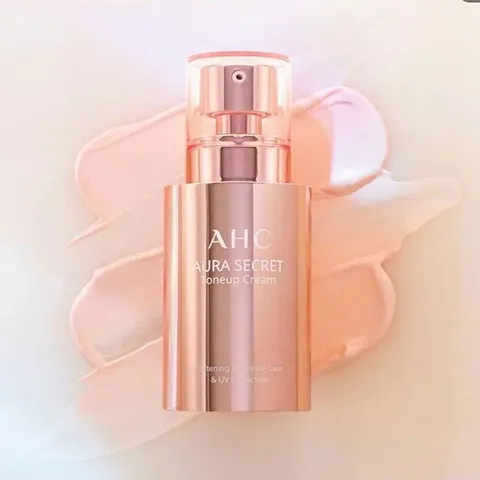 Kem Dưỡng Ẩm AHC Aura Secret Tone Up Cream SPF 30 PA ++ - Kem Trắng Da, Chống Nắng, Cung Cấp Độ Ẩm Cho Da Mịn Màng, Hàn Quốc