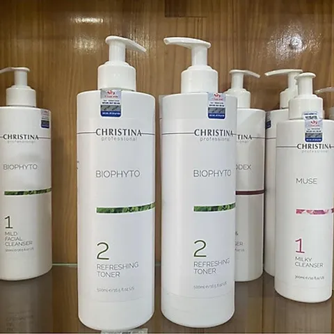 Nước Hoa Hồng Cân Bằng Da Christina Biophyto 500ml - Toner Tái Tạo Làn Da Sáng Bổ Sung Độ Ẩm với Chiết Xuất Gừng