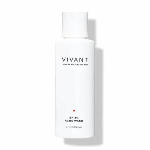 Sữa Rửa Mặt Vivant Skincare Bp 3% Acne Wash 115ml - Ngừa Mụn, Kháng Khuẩn, Dành Cho Da Dễ Bị Mụn Trứng Cá