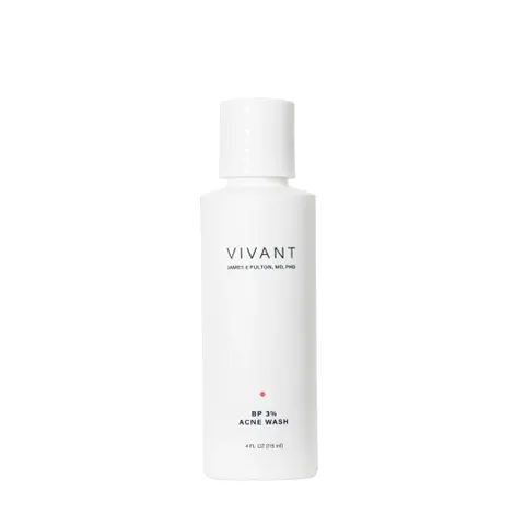 Sữa Rửa Mặt Vivant Skincare Bp 3% Acne Wash 115ml - Ngừa Mụn, Kháng Khuẩn, Dành Cho Da Dễ Bị Mụn Trứng Cá
