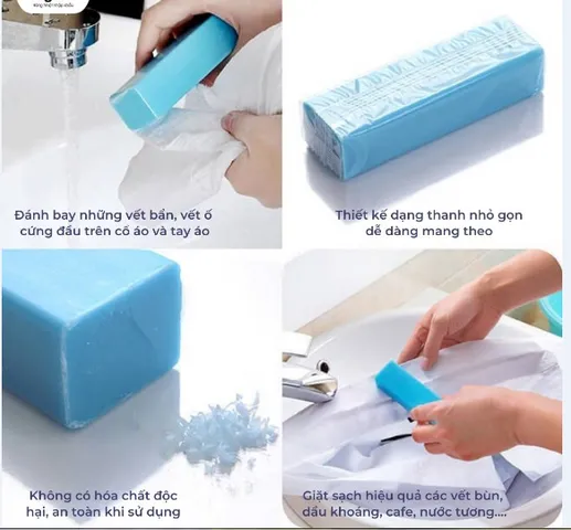 Xà Phòng Thanh Tẩy Trắng Cổ Áo Super Clean Sope 100g - Giải Pháp Dọn Dẹp Vết Bẩn Hiệu Quả từ Nhật Bản