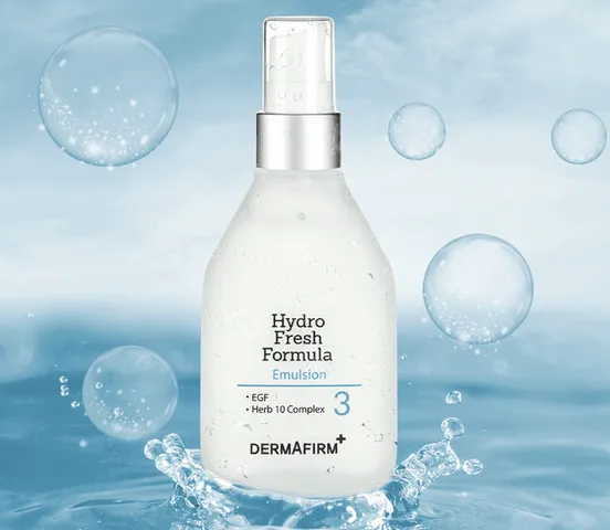 Sữa Dưỡng Ẩm Cấp Nước Dermafirm Hydro Fresh Fomula Emulsion 120ml - Dưỡng Ẩm Tự Nhiên Cho Mọi Loại Da, Chống Oxy Hóa