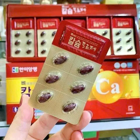 Viên Uống Bổ Sung Canxi Hanmi 120 Viên - Hỗ Trợ Xương Chắc Khỏe, Ngăn Ngừa Loãng Xương, Xuất Xứ Hàn Quốc