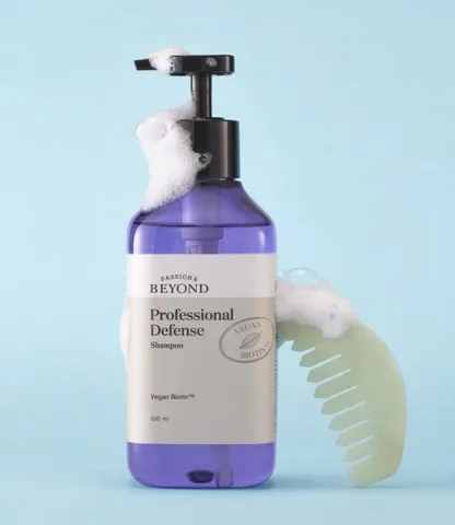 Dầu Gội Bảo Vệ Vượt Trội Beyond Professional Defense 500ml - Chống Gãy Rụng Tóc, Dưỡng Ẩm và Phục Hồi Sức Sống Tóc Khỏe Mạnh