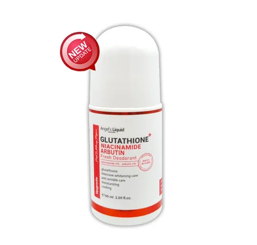 Lăn Nách Angel's Liquid Plus Niacinamide Arbutin 60ml - Khử Mùi, Dưỡng Sáng Da, Sản Phẩm Làm Sạch Hiệu Quả, Chất Liệu An Toàn