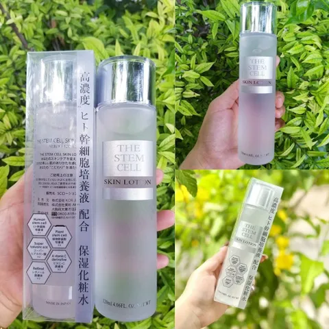 Nước Hoa Hồng Tế Bào Gốc The Stem Cell Skin Lotion 120ml - Cấp Ẩm, Làm Sáng Da, Chống Lão Hóa và Dưỡng Da Sáng Mịn