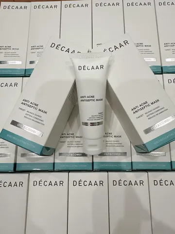 Mặt Nạ Décaar Anti-Acne Antiseptic 50ml - Hỗ Trợ Giảm Mụn, Kiểm Soát Dầu Nhờn và Se Khít Lỗ Chân Lông cho Da Dầu và Dễ Nổi Mụn