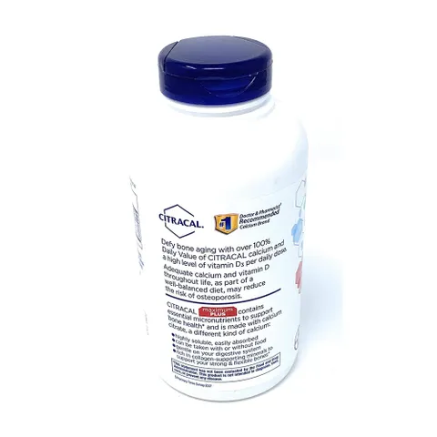 Viên Uống Citracal Calcium +D3 280 Viên - Hỗ Trợ Xương Chắc Khỏe, Dễ Dàng Hấp Thụ, Sản Phẩm Từ Mỹ