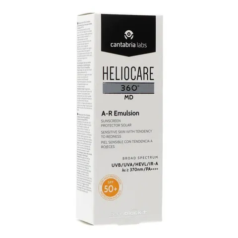 Kem Chống Nắng Heliocare 360 MD A-R Emulsion SPF50+ PA++++ - Bảo Vệ Da Tối Ưu, Chống Nắng Chuyên Sâu cho Da Nhạy Cảm 50ml