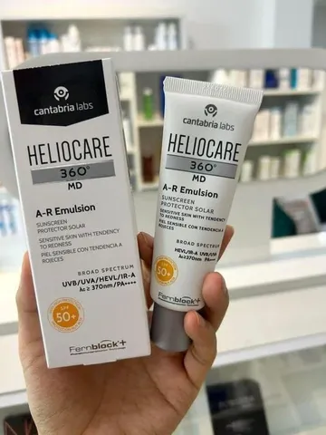 Kem Chống Nắng Heliocare 360 MD A-R Emulsion SPF50+ PA++++ - Bảo Vệ Da Tối Ưu, Chống Nắng Chuyên Sâu cho Da Nhạy Cảm 50ml