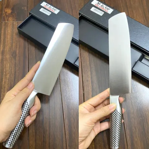 Dao Thái Global Nhật Bản - Dao Thép Chống Gỉ Cao Cấp 18cm, Sắc Bén, Dễ Dàng Sử Dụng, Chất Lượng Seki Nhật Bản