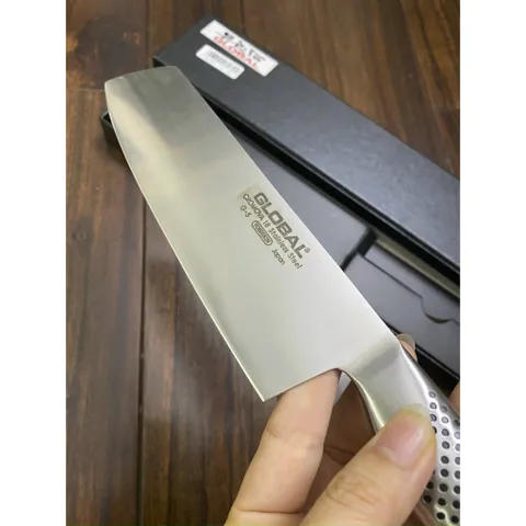 Dao Thái Global Nhật Bản - Dao Thép Chống Gỉ Cao Cấp 18cm, Sắc Bén, Dễ Dàng Sử Dụng, Chất Lượng Seki Nhật Bản
