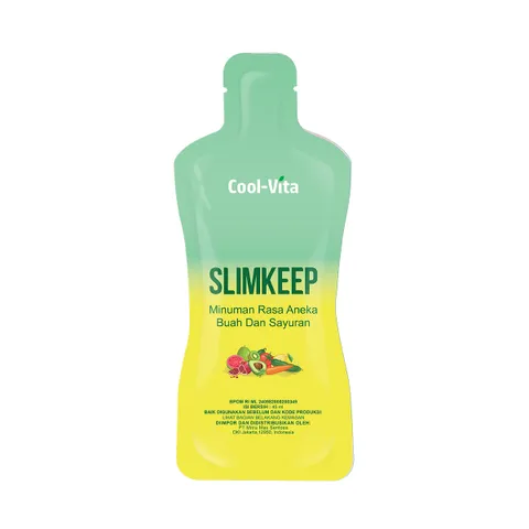 Nước Uống Enzyme Slimkeep Cool-Vita Hỗ Trợ Giảm Cân 315ml - Tăng Cường Miễn Dịch và Tiêu Hóa Từ 34 Loại Trái Cây